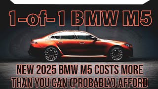 New 2025 BMW M5 Costs More Than You Can Probably Afford Pal  2025 G90 M5 Digital Preview [upl. by Trant910]