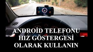 Use you android phone as dijital speedometer amp odometer [upl. by Sirronal]