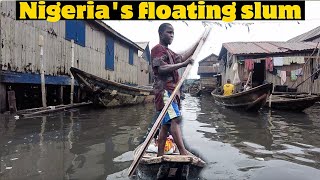 Inside world’s biggest slum in Nigeria insane 🇳🇬 [upl. by Lashond]