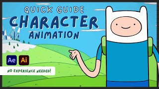 How To Create A Simple Character Animation Finn The Human [upl. by Wadlinger]