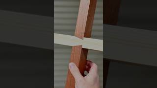 I made cross halflap joint with dovetailed shorts [upl. by Ferro]