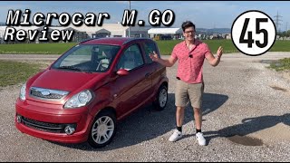 Microcar MGO 1Review Fahrzeugvorstellung [upl. by Niliram]