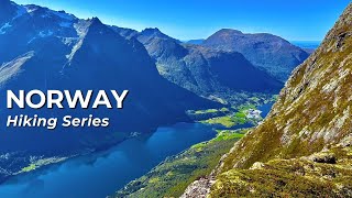 Hiking in Norway Series Ep13 Dravlausegga Roundtrip Sykkylven ASMR [upl. by Yendis]