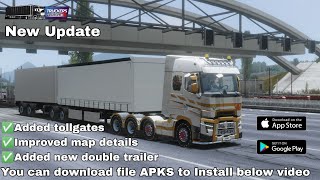 Truck Of Europe 3 v0471 New Update Apks Download  Added tollgatesAdded new double trailer [upl. by Aik]