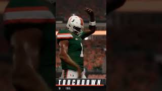 Kadeem Bausby explodes for another TD run to tie the game collegefootball25 [upl. by Narrad347]