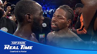 EXCLUSIVE What Terence Crawford Said to Porter After His Dad Stopped the Fight  REAL TIME EPILOGUE [upl. by Coumas]