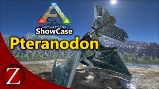 Badass Frost Pteranodon Mounted Combat Skills  Ark Survival Evolved Showcase [upl. by Shum]