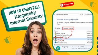 How to Uninstall Kaspersky Internet Security  Antivirus Tales [upl. by Sucerdor]