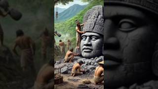 Mysterious Civilizations Olmecs history viralvideo culturalheritage viralshorts history [upl. by Karlise]