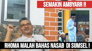 RHOMA IRAMA CIPTAKAN LAGU NASAB DI SUMSEL  SEMAKIN KIWIRR KIWIR 😀 [upl. by Kaia]