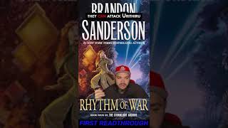 Rhythm of War  My anxiety cant handle it cosmere stormlightarchive booktube brandonsanderson [upl. by Rozek]