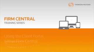 Legal Document Sharing Using the Firm Central Client Portal [upl. by Ylenats]