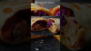 Chicken Wrap Recipe  Homemade Grilled Chicken Wrap  Shorts [upl. by Ramses555]