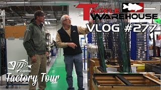 G Loomis Factory Tour w Jared Lintner Part 1  Rod Blanks  TW VLOG 277 [upl. by Homere]