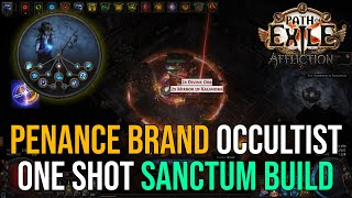 Farm MIRRORS in Sanctum with Penance Brand Occultist  POE 323 [upl. by Zsamot]