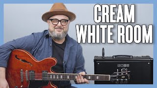 Cream White Room Guitar Lesson  Tutorial [upl. by Ainig530]