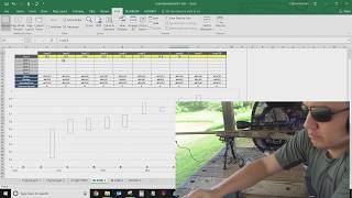 RELOADING Load Development tutorial in EXCEL 2018 [upl. by Anissej]