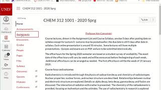 Lecture 0 Using the online presentation methods UNLV Radiochemistry CHEM 312 [upl. by Aihcropal]