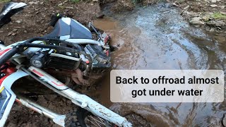 AJP PR7  Back to offroad almost got under water [upl. by Comfort]