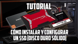 Tutorial Cómo instalar y configurar un SSD por primera vez [upl. by Irmo]