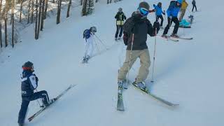 Tignes skiing UCPA January 2024 [upl. by Aken]