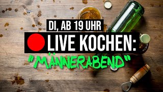 Chris allein zuhause mit Richard  🔴 KOCHE LIVE mitmir 14  einfachgeschmack [upl. by Navillus]