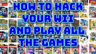 Wii Softmodding  Hack your Wii and play games from USB with Homebrew [upl. by Segalman]