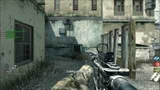 Call of Duty 4 Modern Warfare  Multiplayer Gameplay Crash [upl. by Enilreug]