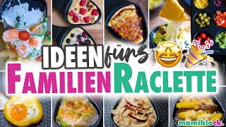 9 geniale Raclette Ideen  die jeder kennen muss 🍳😋  mamiblock [upl. by Enneirda465]