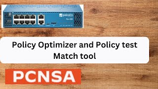 PCNSA Policy Optimizer and Policy test match [upl. by Formica980]