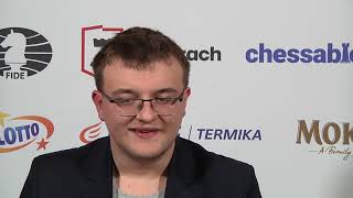 Interview with IM Pawel Teclaf  FIDE World Blitz Championship [upl. by Atlas]