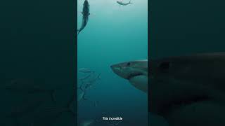 The Great White Shark’s Secret Electroreception SharkSecrets OceanMysteries shorts facts [upl. by Banyaz]