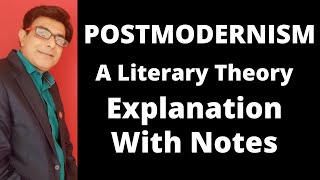 What is Postmodernism in Literature Brief Introduction to Postmodernist Theory [upl. by Airetahs]