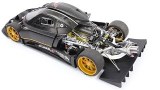 Pagani Zonda R 118 AutoArt review  high quality 4K video [upl. by Leynwad]