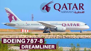 QATAR AIRWAYS BOEING 7878 Economy  Doha  Nice  Flight Review [upl. by Attelrak167]