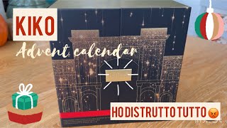 Ho dovuto fare una camomilla calmante😡☕️ CALENDARIO dell’AVVENTO KIKO✨ Prodotti bellissimi ma… [upl. by Tigram]