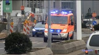 SonderRettungsfahrzeug NEF  Fraport Flughafen Frankfurt Medizinische Dienste [upl. by Doowyah]