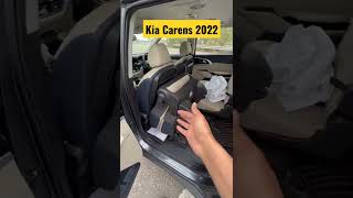 All new kia carens 7 seater  rear seating space checkDoes kia carens offers better 3rd row space [upl. by Alaehs874]