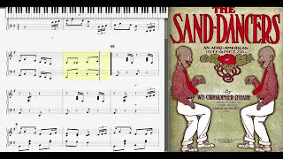 The Sand Dancers by Wm Christopher OHare 1907 Ragtime piano [upl. by Nytnerb]