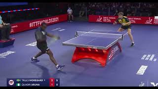 TRULS MOREGARD vs QUADRI ARUNA  CHAMPIONSHIP FINALS 2021 [upl. by Nandor686]