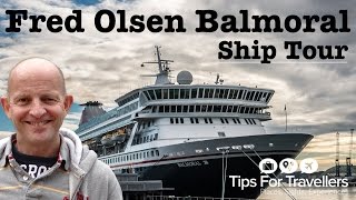 Fred Olsen Balmoral Cruise Ship Tour [upl. by Annoynek]