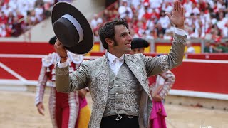 SAN FERMÍN 2024 2do festejo  Roberto Armendáriz Vuelta al ruedo en el 5to toro de la tarde [upl. by Ynnod619]