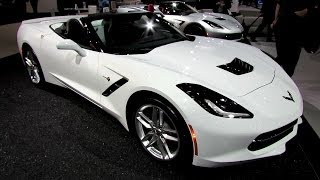 2014 Chevrolet Corvette Stingray Convertible  Walkaround  2014 Detroit Auto Show [upl. by Amehsyt982]