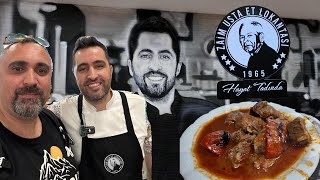 ZAIM USTA TASTE TESTING FAMOUS ACILI DANA GÜVEÇ  Spicy Beef Stew [upl. by Valenza]