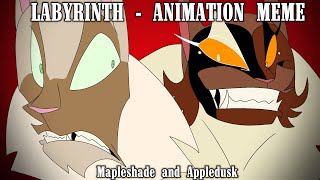 LABYRINTH  Mapleshade and Appledusk  Animation Meme [upl. by Milone664]