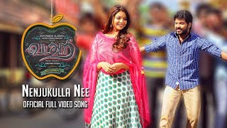 Vadacurry  Nenjukulle Nee Video Song  Jai Swathi Reddy RJ Balaji  Vivek  Mervin [upl. by Aisat570]