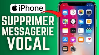 Comment Supprimer La Messagerie Vocale Sur Iphone [upl. by Yrad]