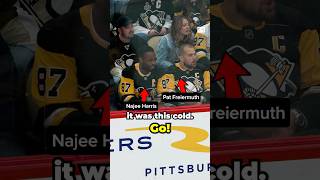 Najee Harris amp Pat Freiermuth micd up rinkside at a Penguins game 😂 [upl. by Pearl]