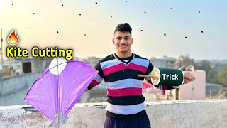 Kite Cutting with Easy Trick  Kite Flying  Best Manjha [upl. by Bernstein]