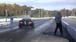 Twin Turbo Viper Drag Racing at MIR [upl. by Jempty]